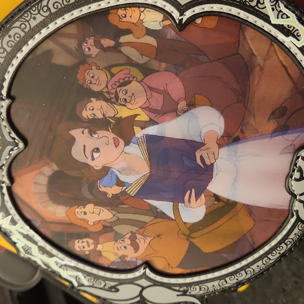 Disney Beauty & The Beast Gaston Loungefly bag NWT - Picture 3 of 5